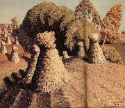 Grant Wood Iowa-s corn field china oil painting reproduction